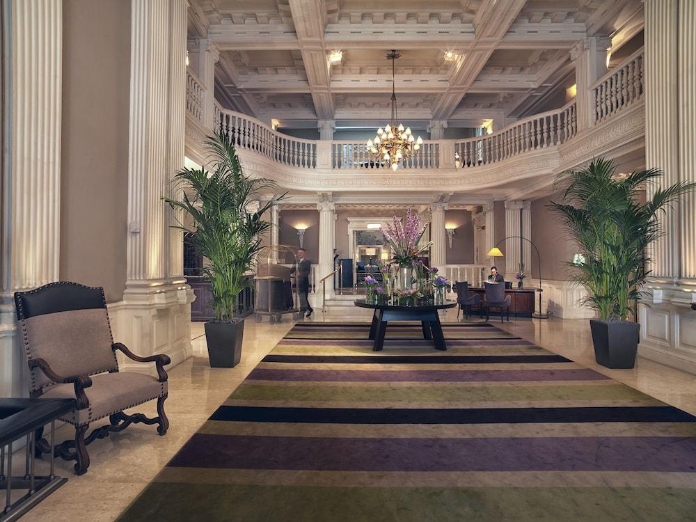 The Balmoral Hotel Edinburgh Exterior photo The lobby of the Willard