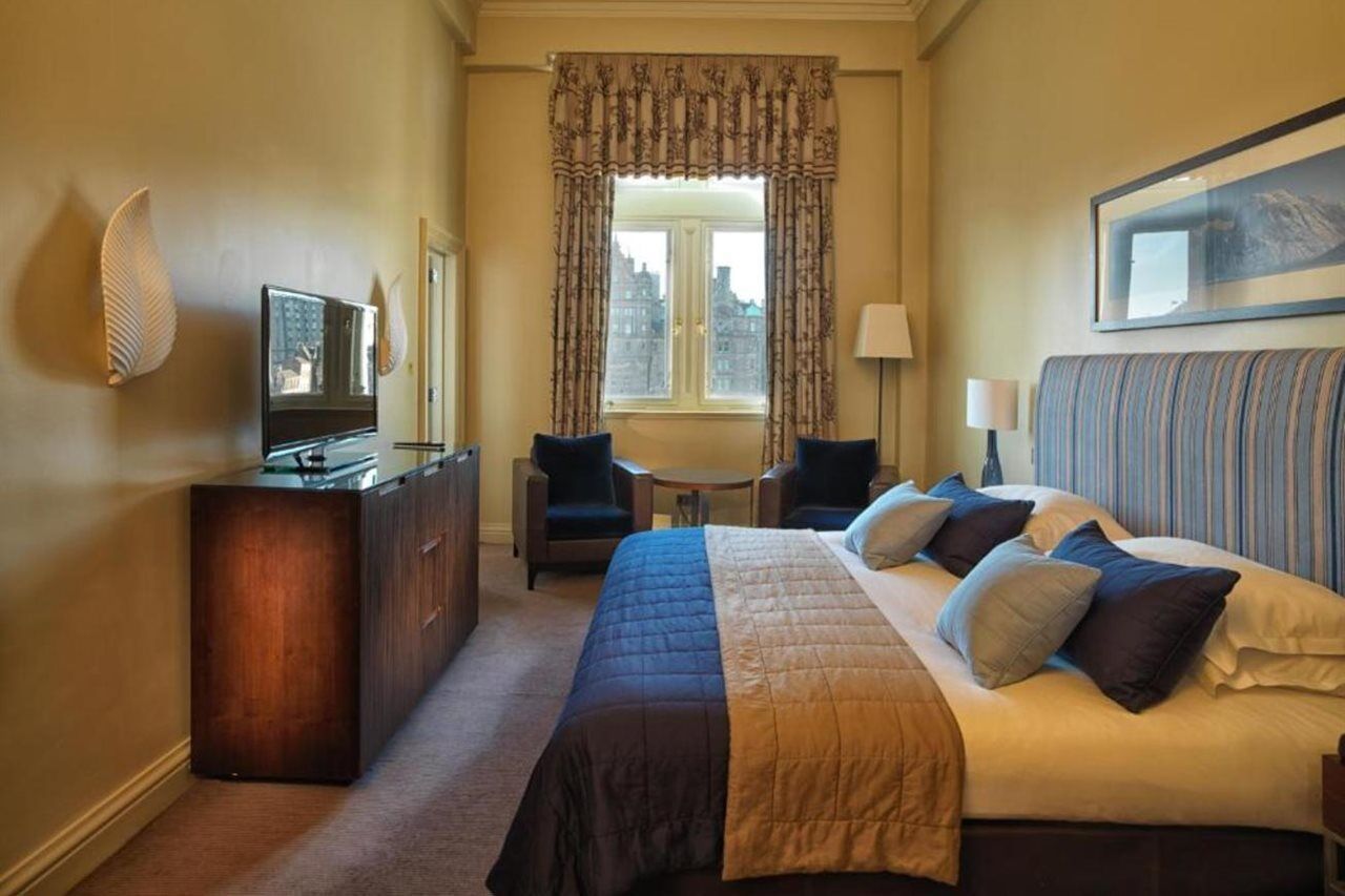 The Balmoral Hotel Edinburgh Exterior photo A bedroom at the hotel